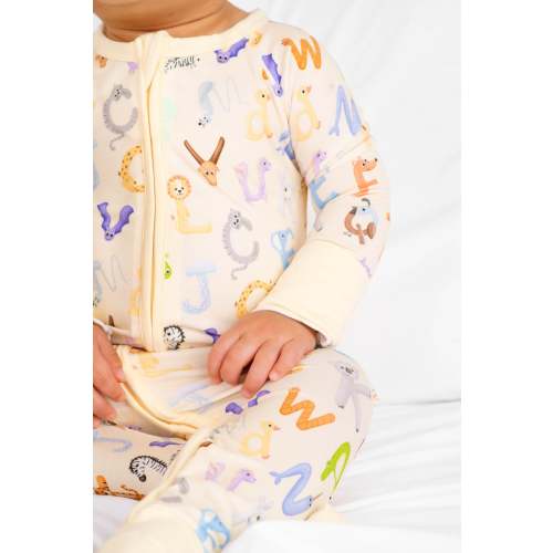 ABC Zip Romper – Dreamy Bamboo