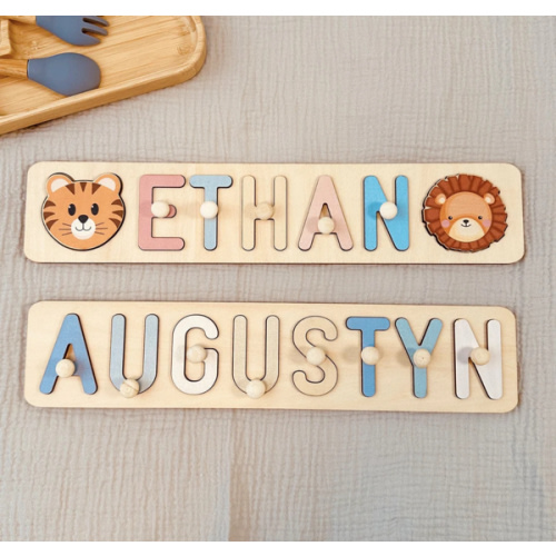Personalized Wooden Name Puzzle – Woodemon