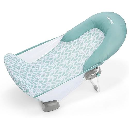 Summer by Ingenuity Foldaway 2-Position Bather - 2-Position Bath Support for Sink or Bathtub, for Ages 0-6 Months, Up to 20 Pounds