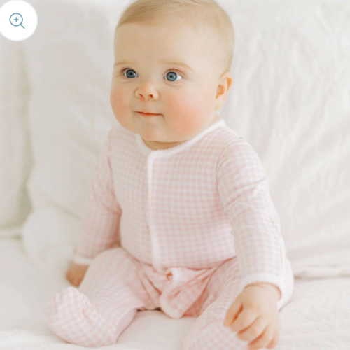 Mini Checks Footie – Lowcountry Littlewear