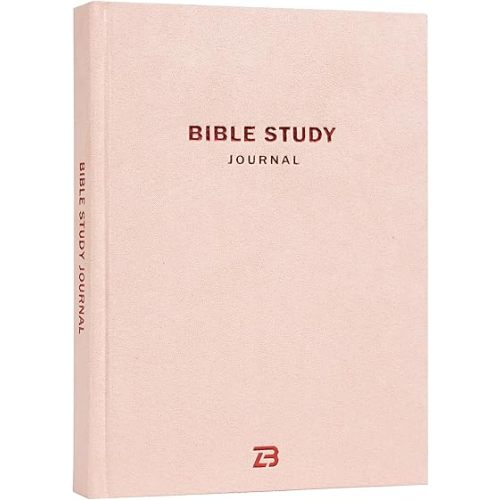 Bible Study Journal - Prayer & Christian Journals with Church Notes Notebook | Christian Gifts for Women with Bible Study Supplies & Devotional Journaling Kit, Pink