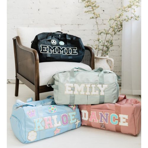 Personalized Duffel Bag for Girls – Custom Travel Bag, Dance duffle, Cheer & Gymnastics Gift, Teen Sleepover Weekender