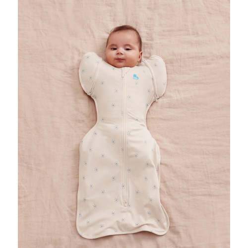 Swaddle Up™ 2-in-1 Transition Bag 0.2 TOG Viscose from Bamboo Mist Blue Sunny