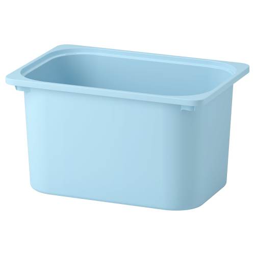 TROFAST Storage box - light blue 16 ½x11 ¾x9 "