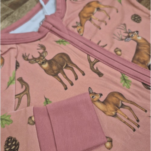 Whitetail Woods Sleeper- Pink