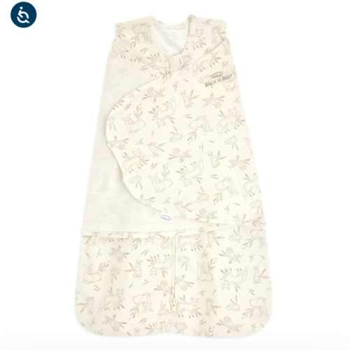 100% Cotton Baby Swaddle Forest Lullaby | Newborn | HALO US