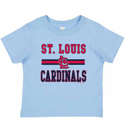 St Louis Cardinals Infant Home Team Short Sleeve T-Shirt LIGHT BLUE - 22651513