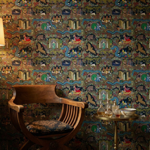 Fantasy Wallpaper Vintage Removable Mythical Wall Double Roll | Wayfair