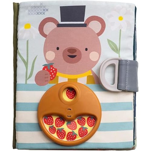 Taf Toys Busy Book for Toddlers 1-3, Montessori Quiet Activity Book with 15 Activities - Opposites Concepts - Ideal Toddler Busy Book for 1 Year Old - Boy Toys Girl Birthday Gift