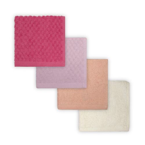 The Big One® Multi Color 4-pc. Wash Cloth Set