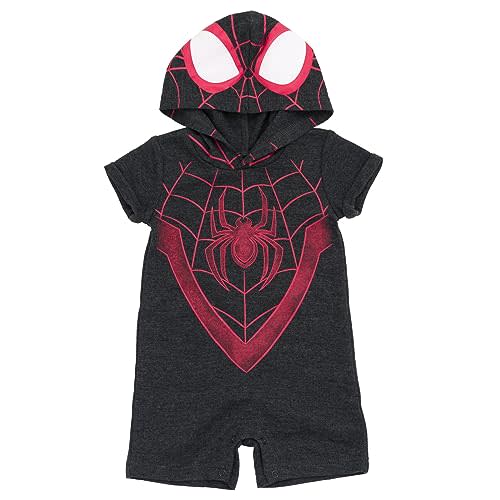 Marvel Avengers Spider-Man Captain America Hulk Miles Morales Cosplay Romper Newborn to Toddler