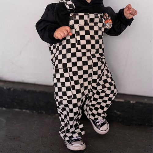 Classic Checker Overalls