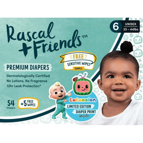 Rascal + Friends Diapers CoComelon Edition (Select for More Options)