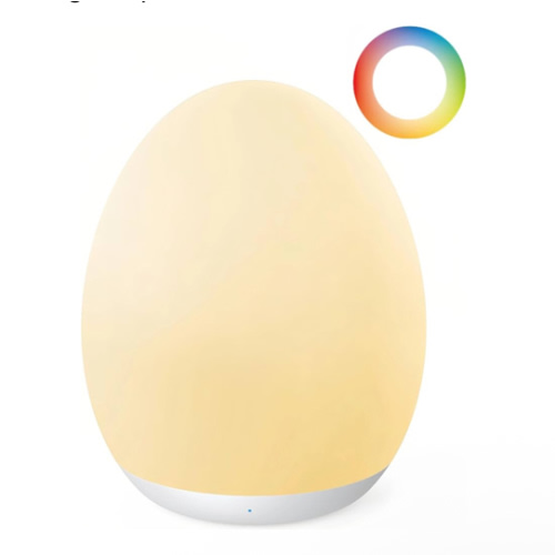 Touch Control
Baby Night Light with 7 Colors Changing Mode & Stepless Dimming, Night Light for Breastfeeding 1h Timer.