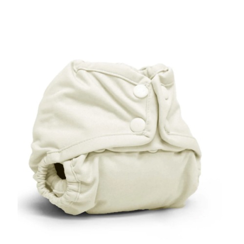 Rumparooz Newborn Cloth Diaper Cover - Almond Ivory