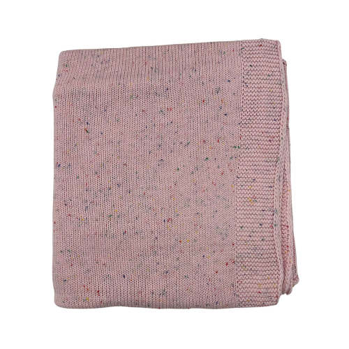 Speckled Knit Baby Blanket