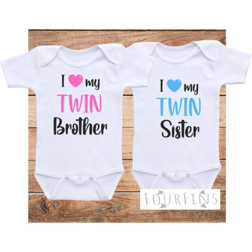 baby gifts for twin boy and girl outfits twin onsies twins onesies boy girl matching twin baby gift twin baby shower gift twins baby gifts