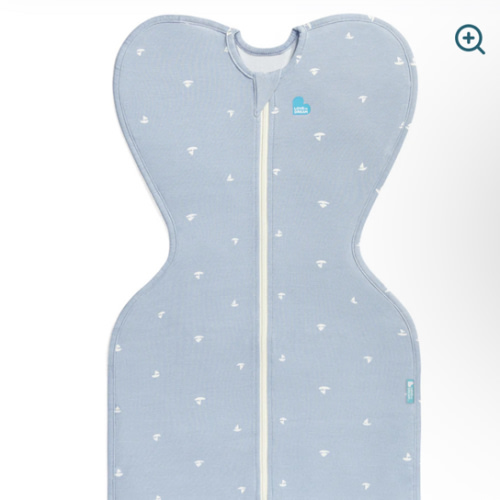 Swaddle Up™ 1.0 TOG Viscose from Bamboo Mist Blue Boats