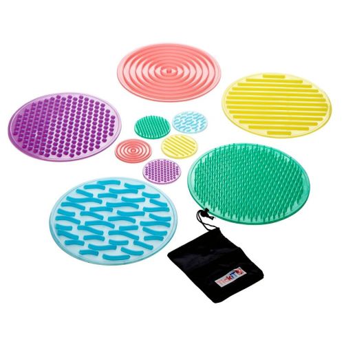 TickiT SiliShapes Sensory Circles, Set of 10