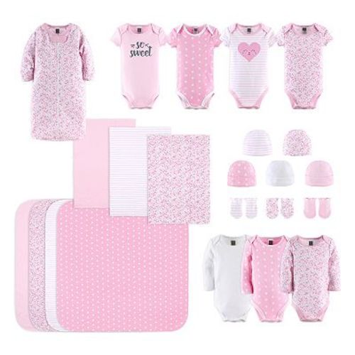 Baby Girl The Peanutshell 23-Piece Floral Love Gift Set