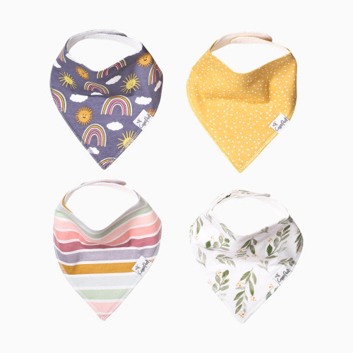 Printed Bandana Bib Set (4-Pack) - Hope