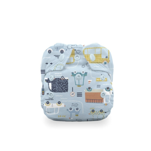 All in One Cloth Diaper for Newborns | Cotton + Hemp Absorbency