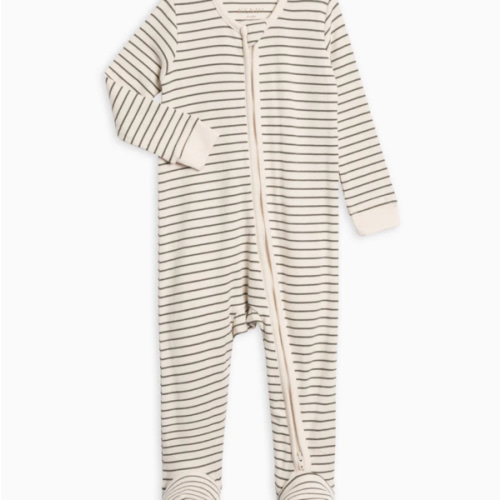 Kit Ribbed Zipper Sleeper