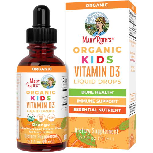 MaryRuth's Vitamin D3 Liquid Drops, Bone Health Supplement, 640 IU, 15 ml