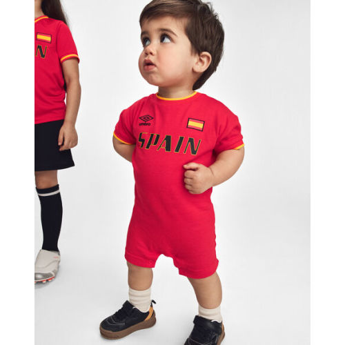 Baby Umbro Spain Soccer Romper - Red | Carter's