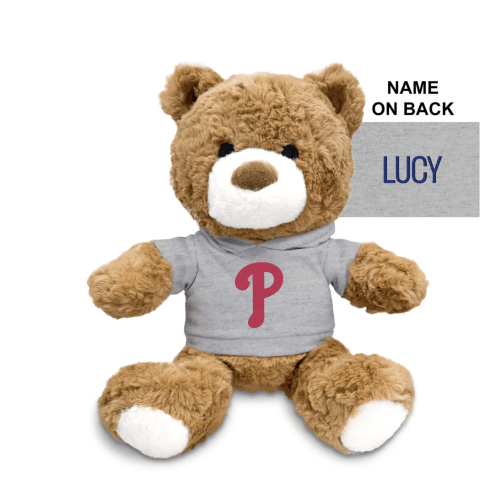 Personalized Philadelphia Phillies 10" Plush Bear