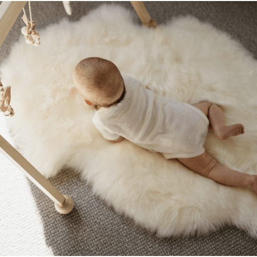Sheepskin Baby Rug