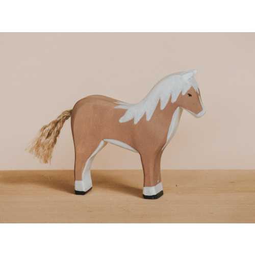 Wooden horse, Wooden foal, Handmade Wooden Animal, Montessori toy, Figure animal, Waldorf Wooden Horse, Christmas gift, Woodland animals toy
