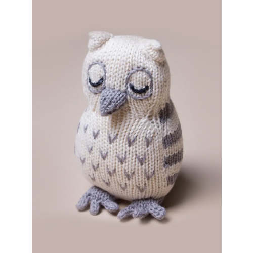 Baby Owl Rattle Toy