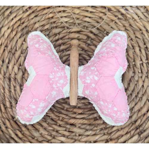 Quilted Butterfly, Antique Vintage Quilt Butterfly, Butterfly Decor, Butterfly Wall Hanging