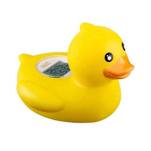 b&h Baby Bath Thermometer, The Infant Bath Floating Toy Safety Temperature Water Thermometer, Baby Bath Essentials (Classic Duck)