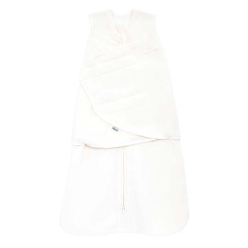Halo® Sleepsack® Swaddle, Micro-Fleece, Cream, Infant, Unisex, Small, 3-6 Months