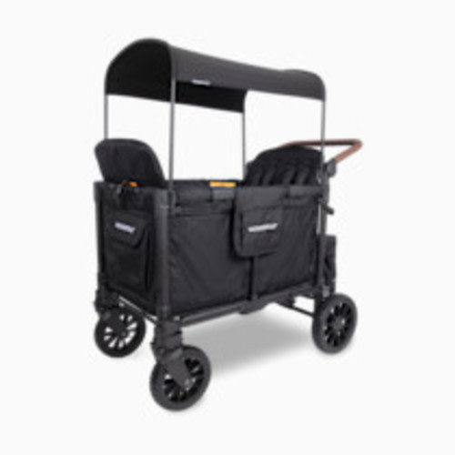 WonderFold Wagon W4 Luxe Pro Stroller Wagon - Jet Black