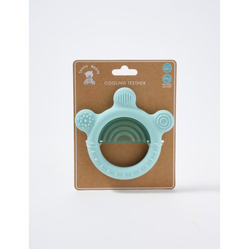 Teeny Weeny Silicone Cooling Teether, Blue Cloud