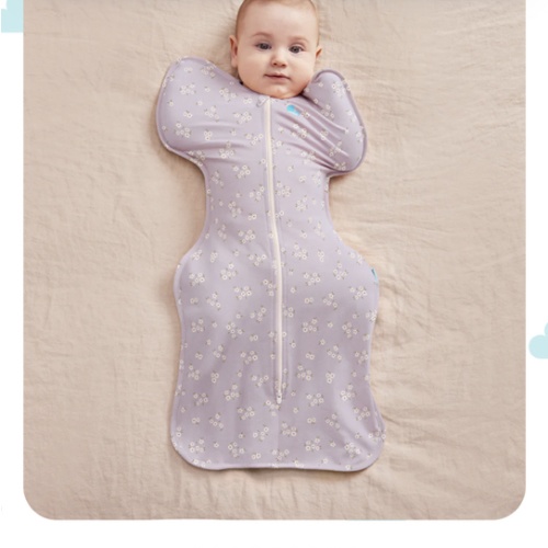 Swaddle Up™ 1.0 TOG Cotton Lilac Meadow