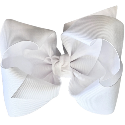 White Grosgrain Bow