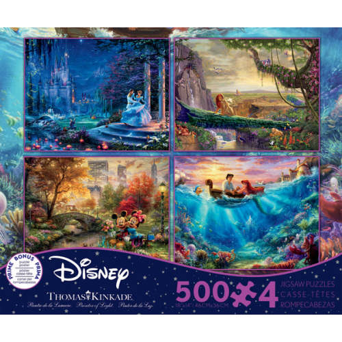 Thomas Kinkade Disney - Multipack - 4 in1 Puzzles – Ceaco.com