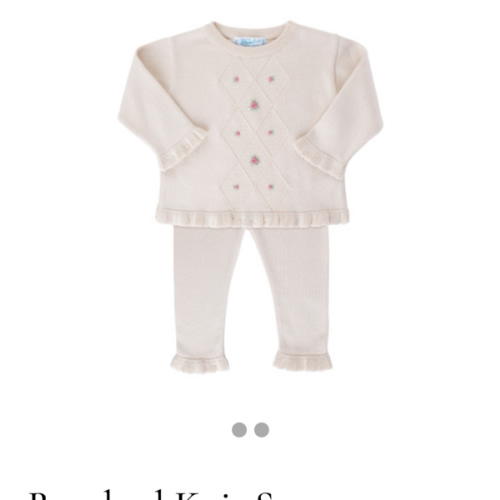 Rosebud Knit Set I Feltman Brothers