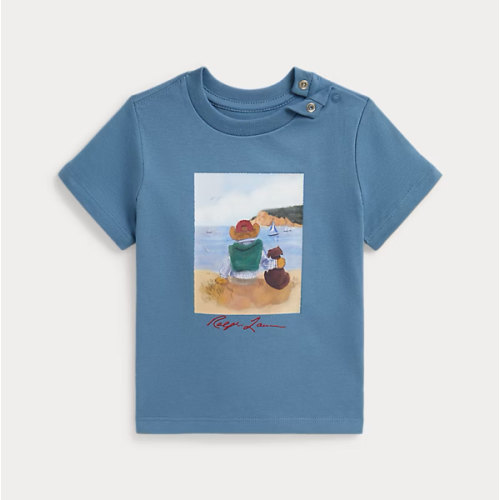 Polo Bear Cotton Jersey Tee
