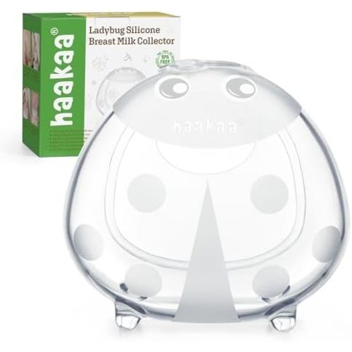 haakaa Ladybug Breast Milk Collector Milk Catchers 2.5oz/75ml,1PC