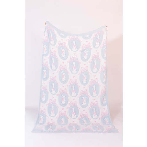 Bunny & Goose Bow Blanket 60*80
