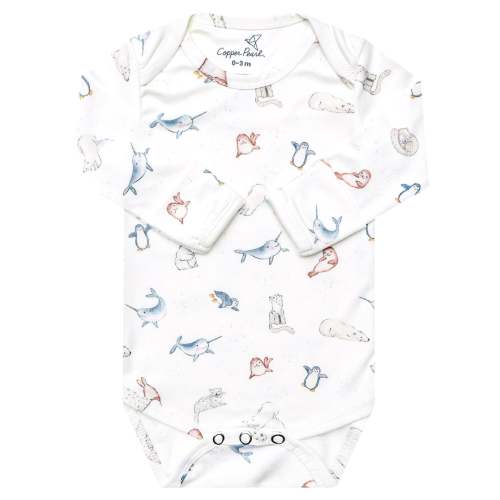 Long Sleeve Bodysuit - Arctic Wonder
