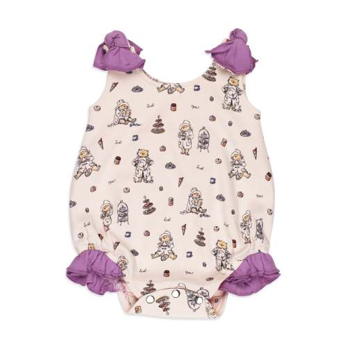 Sweet Paddington™ | Organic Bowtie Shoulder Bodysuit – L'ovedbaby
