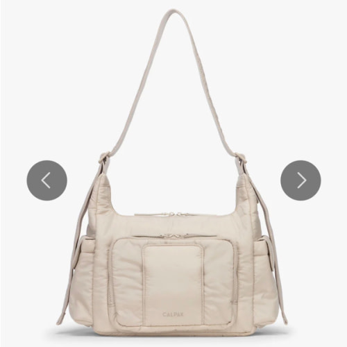 Crossbody Diaper Bag - OATMEAL