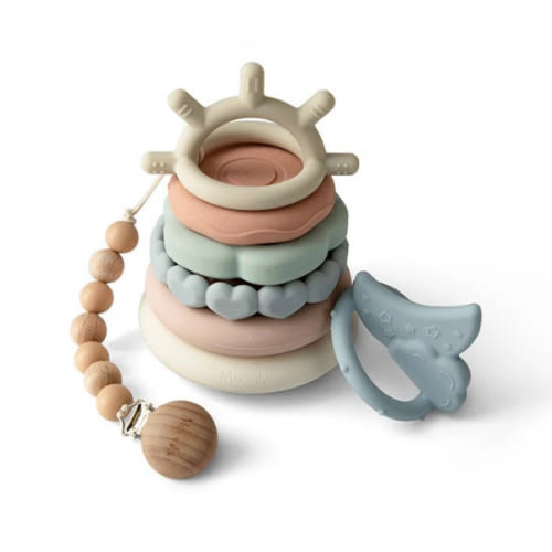 Stacking Teething Rings