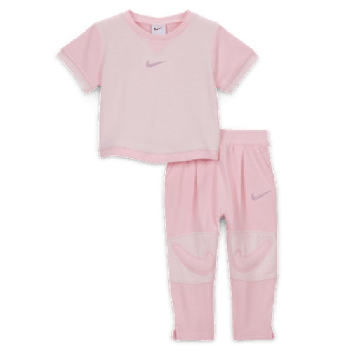 Nike ReadySet Baby Tee and Joggers Set